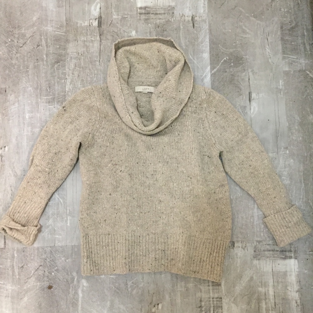 Loft Cowl Neck Sweater